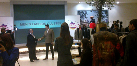 Men's Fashion Cluster has opened its Amsterdam Showroom with an unique review-spectacle