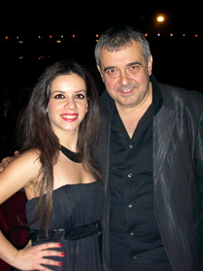 Елица Тодорова и Любомир Стойков на концерта на Лили Иванова в зала „Олимпия” 