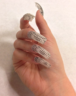 New trend in manicure for 2014 - 3D nail polish