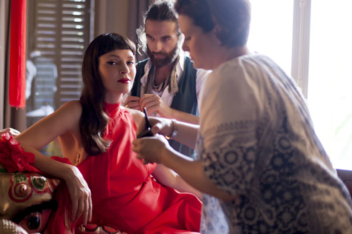 Uma Thurman is the face of Campari Calendar 2014