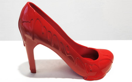 Chilean designer presented his new shoes collection inspired by his ex-lovers