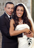 The fastest white woman in the world Ivet Lalova got married