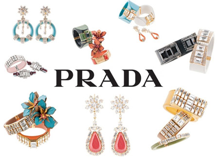 Prada with jewelry collection for Spring 2014