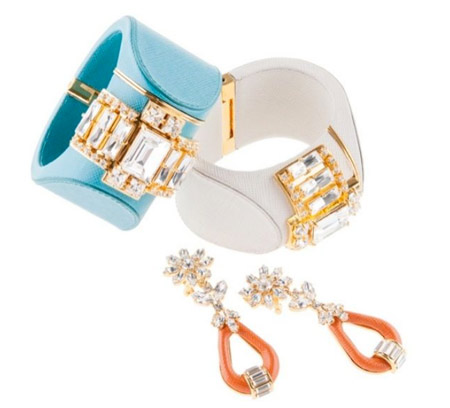 Prada with jewelry collection for Spring 2014