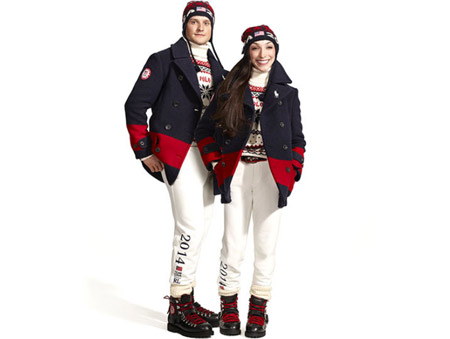 Ralph Lauren presented the Olympic teams