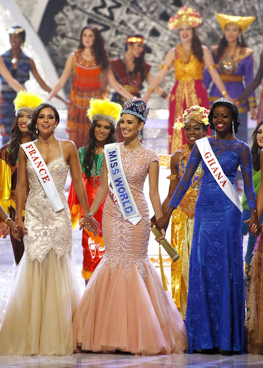 Megan Young was crowned Miss World 2013