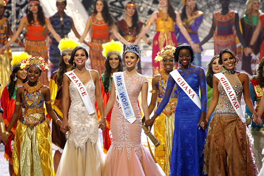 Megan Young was crowned Miss World 2013