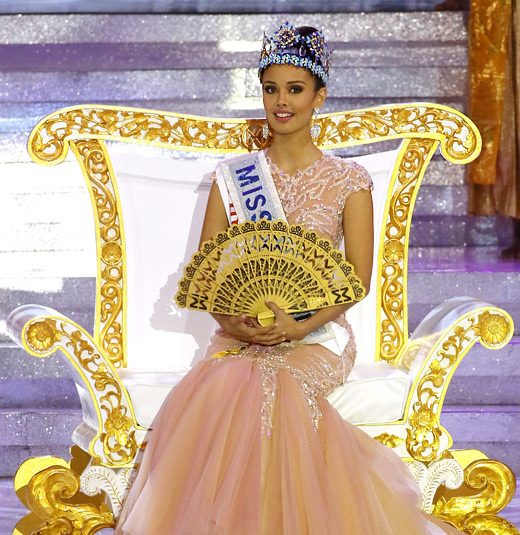 Megan Young was crowned Miss World 2013