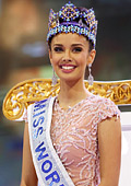 Megan Young was crowned Miss World 2013