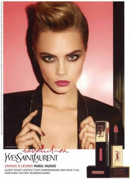 Cara Delevingne is the new face of Yves Saint Laurent