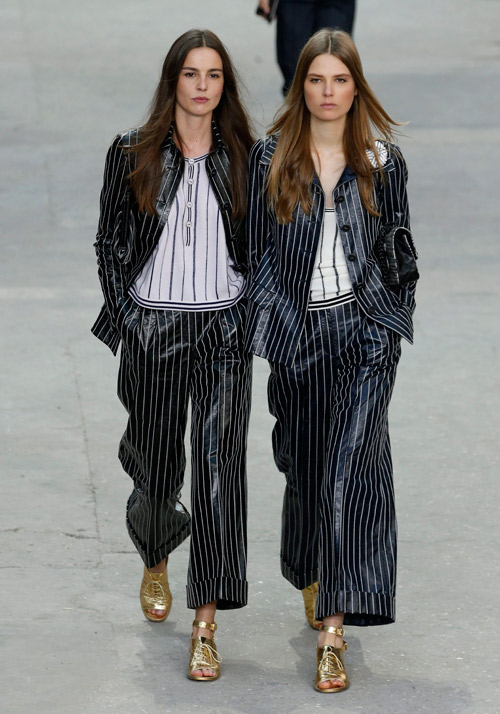Chanel presented Spring/Summer 2015 during the Paris Fashion Week
