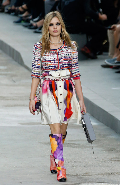 Chanel presented Spring/Summer 2015 during the Paris Fashion Week