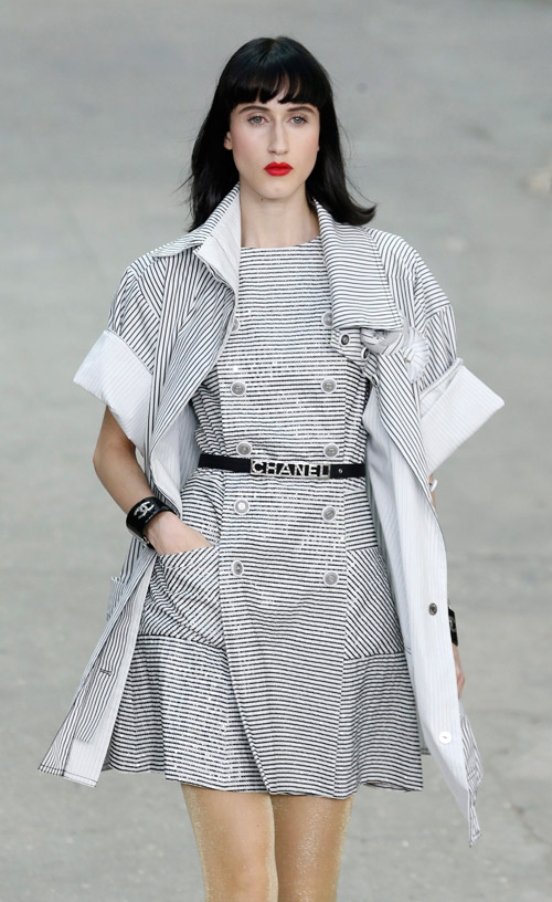 Chanel presented Spring/Summer 2015 during the Paris Fashion Week