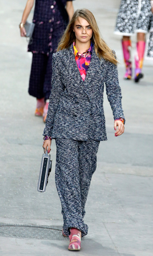 Chanel presented Spring/Summer 2015 during the Paris Fashion Week