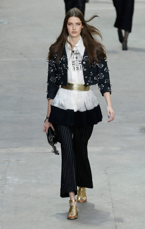 Chanel presented Spring/Summer 2015 during the Paris Fashion Week