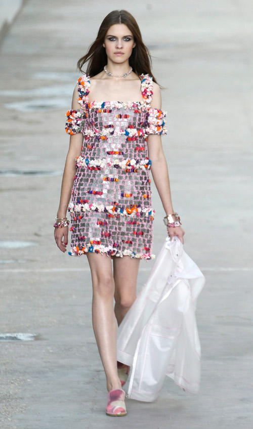 Chanel presented Spring/Summer 2015 during the Paris Fashion Week