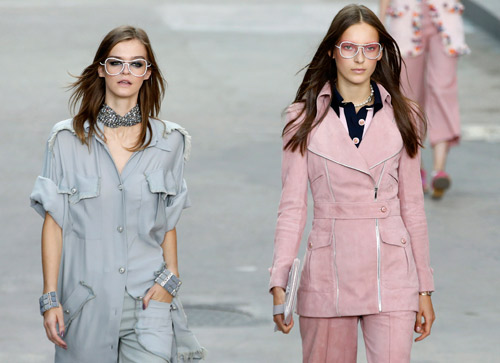 Chanel presented Spring/Summer 2015 during the Paris Fashion Week