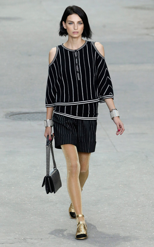 Chanel presented Spring/Summer 2015 during the Paris Fashion Week