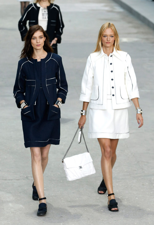 Chanel presented Spring/Summer 2015 during the Paris Fashion Week