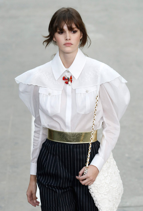 Chanel presented Spring/Summer 2015 during the Paris Fashion Week