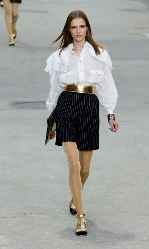 Chanel presented Spring/Summer 2015 during the Paris Fashion Week