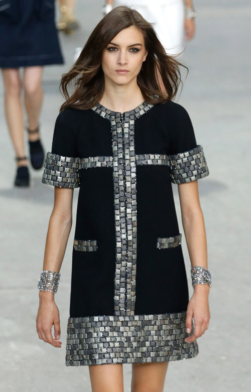 Chanel presented Spring/Summer 2015 during the Paris Fashion Week