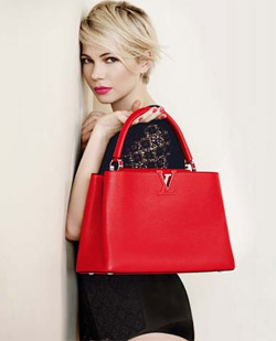 Michelle Williams is the new face of Louis Vuitton