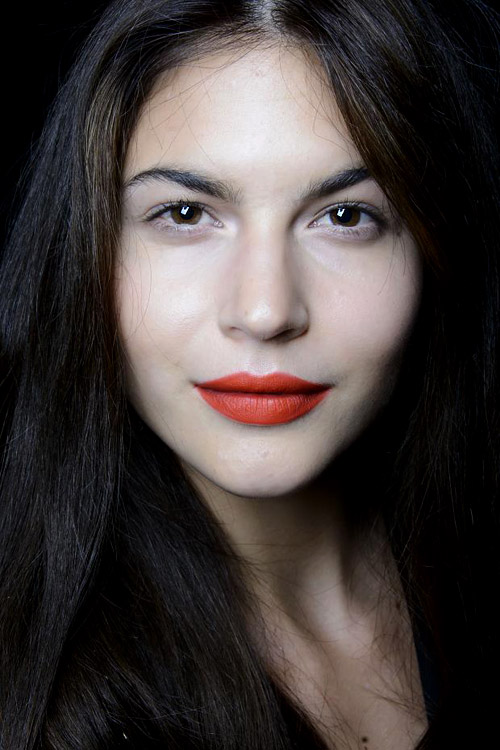 Spring-Summer 2014 fashion trends: Orange lips