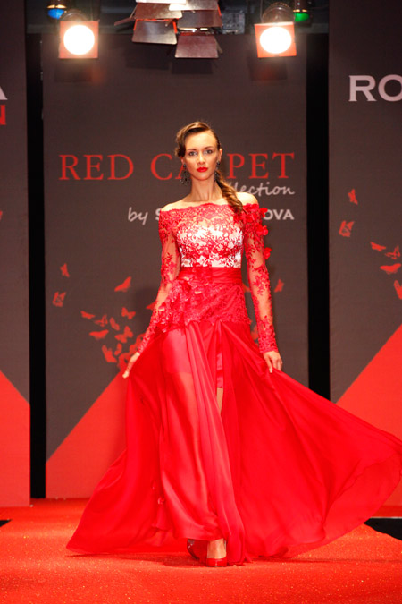 The last collection of the Bulgarian designer Sofia Borisova - RED CARPET