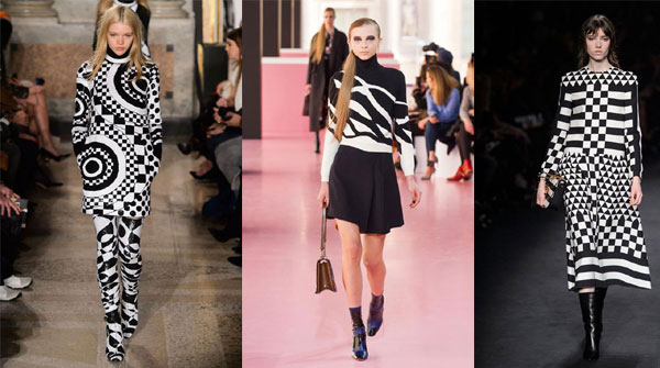 Fall/Winter 2015-2016 trends: Black and white graphic