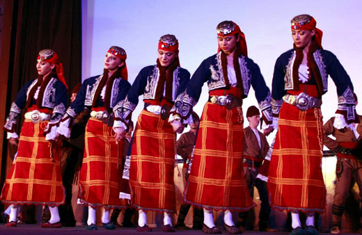 The beauty of the Bulgarian folklore dances