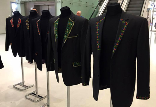 Men's Fashion Cluster has opened its Amsterdam Showroom with an unique review-spectacle
