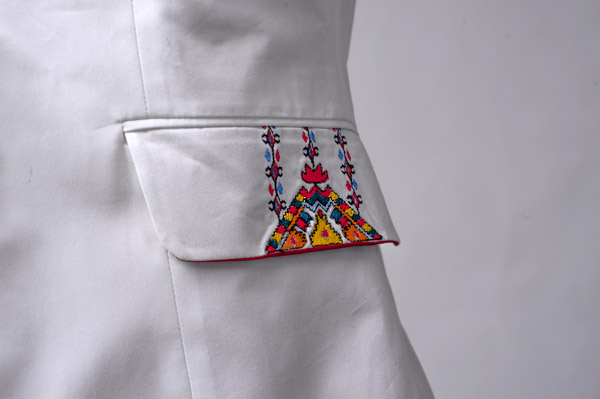 Fashion trends: Men's suit jackets with Bulgarian folklore motifs by Richmart