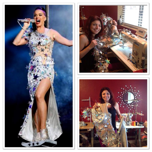 Designer Viktoriya Koleva worked with Katy Perry on her Super Bowl costumes