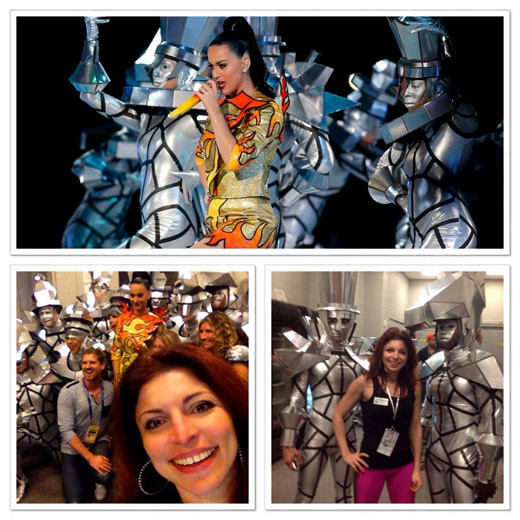 Designer Viktoriya Koleva worked with Katy Perry on her Super Bowl costumes