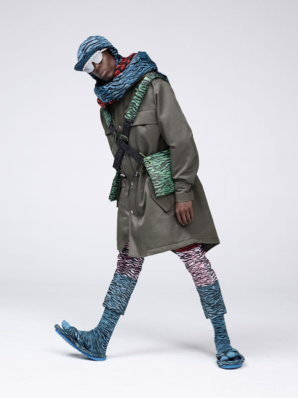 The first KENZO x H&M looks revealed: bold print, colour and individuality