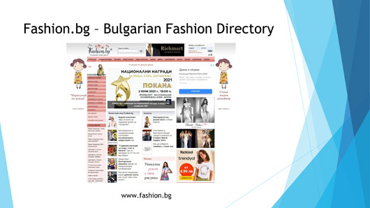Силвия Кабаиванова представи българската мода на Fashion Match Supply 2021