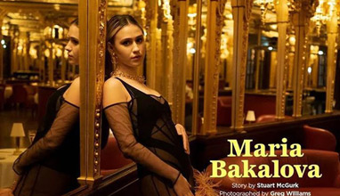 Мария Бакалова грее от корицата на британското списание GQ