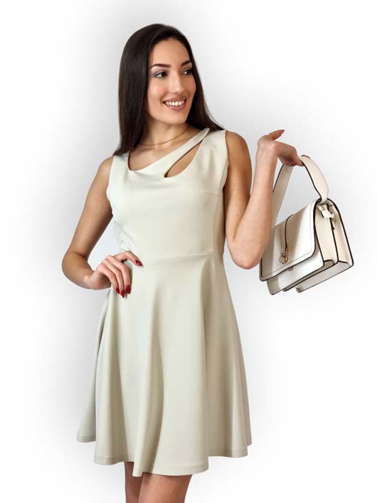 Бяла рокля Fashion.bg shop