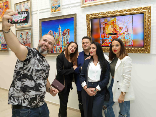 Вили Николов представи най-голямата си изложба