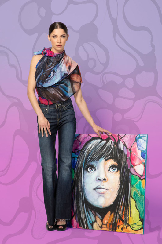 Dialogue Between Canvas and Textile