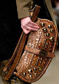 Stylish alligator handbag from Burberry