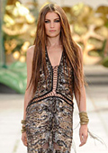 Roberto Cavalli's Jungle Collection conquer Milan