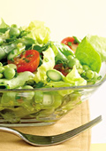 GREEN lettuce helps digestion