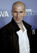 Zinedine Zidane stars in a new fashion campaign as a model