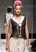 Spring-Summer 2011 collection by Vesselina Pencheva, inspired by the paintings of Frida Kahlo