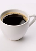 Cup of coffee for a healthier and longer life