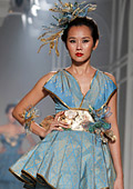 The Queen of Thai Silk at the Bangkok Couture Fashion Week 2012