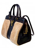 Yves Saint Laurent Cabas wool leather bag for Fall-Winter 2012/2013