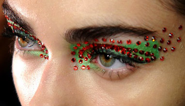 Dior make-up with Swarovski crystals for Spring-Summer 2013